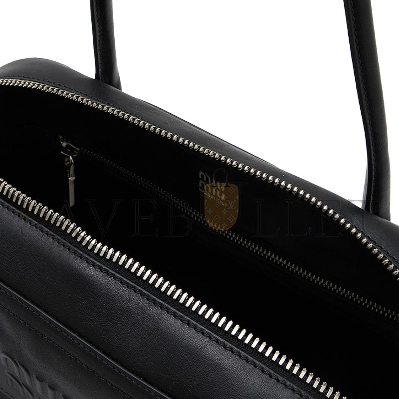 MIU MIU VIVANT LEATHER BOWLING 5BB196 (40*24*13cm)